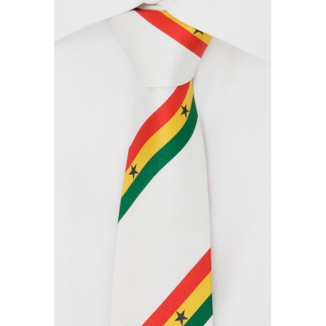 Ghanaian necktie (white)