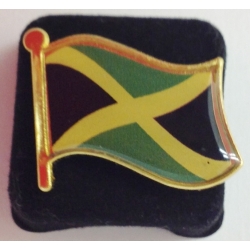 Jamaica flag pin