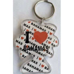 Llavero Bahamas - I Love Bahamas