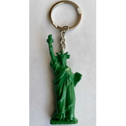 American Keychain with Statue of Liberty in New York, USA